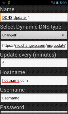 Capture d'écran de l'application Email Server - #5