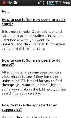 Capture d'écran de l'application QuickUninstaller - #3