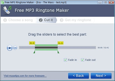 Capture d'écran de l'application Free MP3 Ringtone Maker - #2