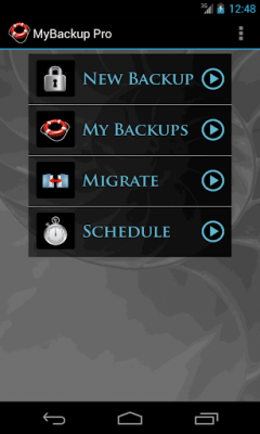 Capture d'écran de l'application My Backup Root - #8