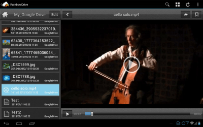 Capture d'écran de l'application RainbowDrive - #8