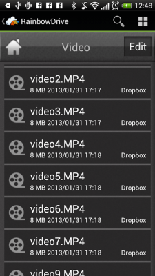 Capture d'écran de l'application RainbowDrive - #11