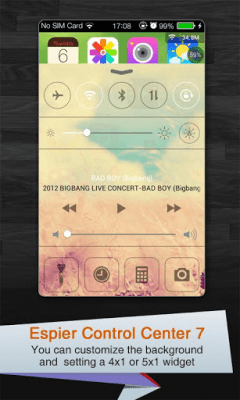 Capture d'écran de l'application Espier Control Center 7 - #5