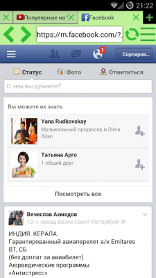 Capture d'écran de l'application Lime 2 : Navigateur WEB - #8