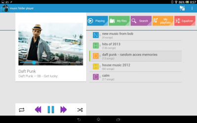 Capture d'écran de l'application Music Folder Player (original) - #8