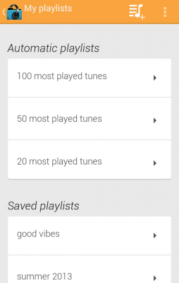 Capture d'écran de l'application Music Folder Player (original) - #9