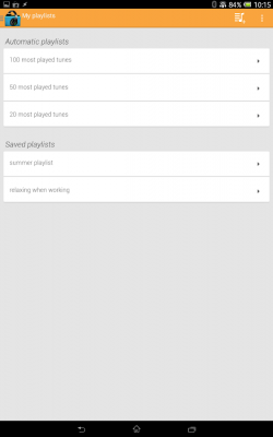 Capture d'écran de l'application Music Folder Player (original) - #14
