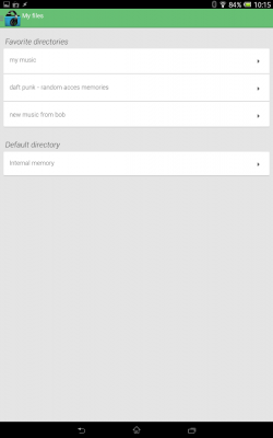 Capture d'écran de l'application Music Folder Player (original) - #15