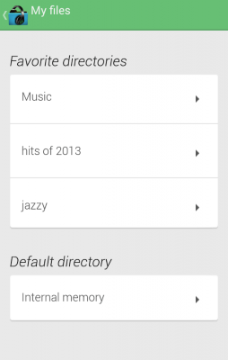 Capture d'écran de l'application Music Folder Player (original) - #17