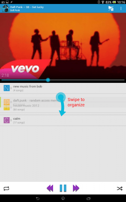 Capture d'écran de l'application Music Folder Player (original) - #18