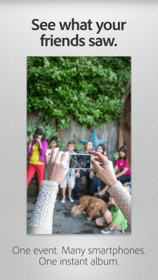 Capture d'écran de l'application Adobe GroupPix - #3