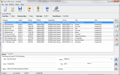 Capture d'écran de l'application Direct MP3 Joiner - #2