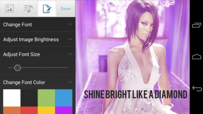 Capture d'écran de l'application Motorola Music Player - #5