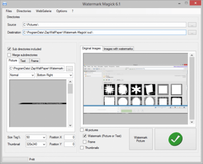 Capture d'écran de l'application Watermark Magick - #1