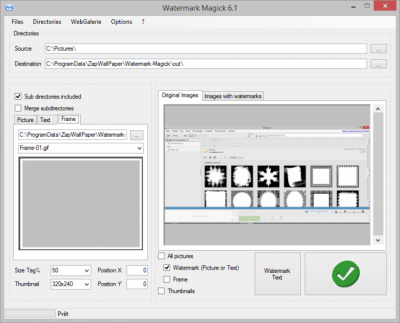 Capture d'écran de l'application Watermark Magick - #3