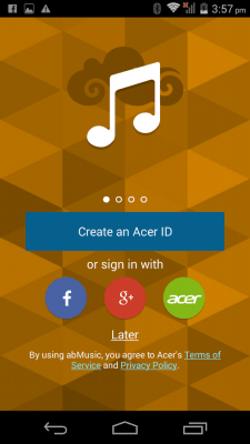 Capture d'écran de l'application abMusic - #4