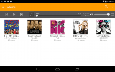 Capture d'écran de l'application abMusic - #6