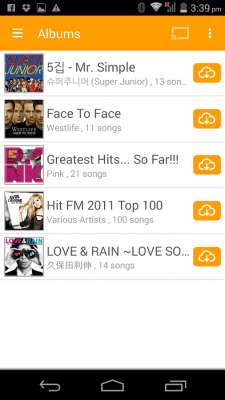 Capture d'écran de l'application abMusic - #8