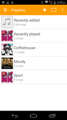Capture d'écran de l'application abMusic - #9