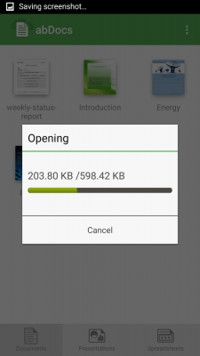 Capture d'écran de l'application abDocs - #9