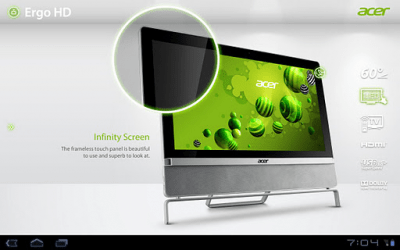 Capture d'écran de l'application Acer All-in-one - #1