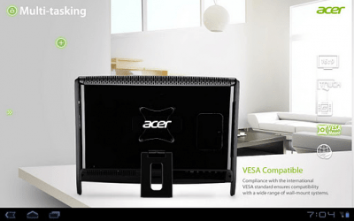 Capture d'écran de l'application Acer All-in-one - #3