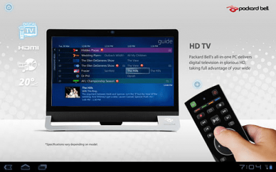 Capture d'écran de l'application Packard Bell oneTwo - #6