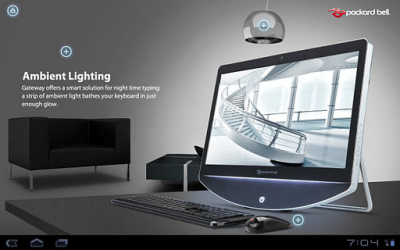 Capture d'écran de l'application Packard Bell oneTwo - #7