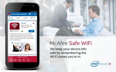 Capture d'écran de l'application McAfee Security Innovations - #1