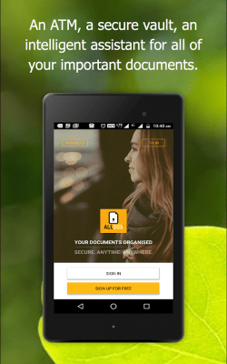 Capture d'écran de l'application allDox - documents organized - #4