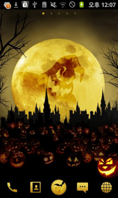 Capture d'écran de l'application Halloween Moon Night GO Locker - #3