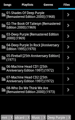 Capture d'écran de l'application Music Player Ultra - #2