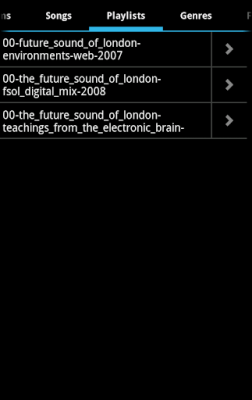 Capture d'écran de l'application Music Player Ultra - #4