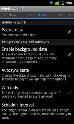 Capture d'écran de l'application Wireless Power Chief - #3