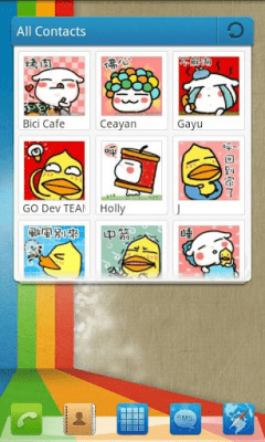 Capture d'écran de l'application Classic Theme GO Launcher EX - #3