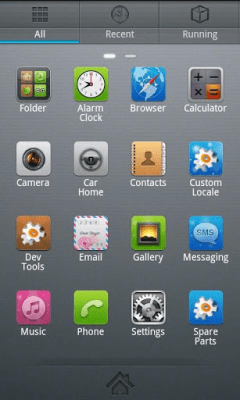 Capture d'écran de l'application Classic Theme GO Launcher EX - #6