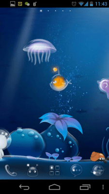 Capture d'écran de l'application Acid Planet - GO Super Theme - #5