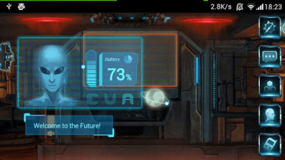 Capture d'écran de l'application EVA Super Theme GO Launcher EX - #8