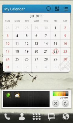 Capture d'écran de l'application Ink Theme GO Launcher EX - #5