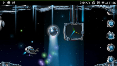 Capture d'écran de l'application Cyber Planet Super Theme GO - #3