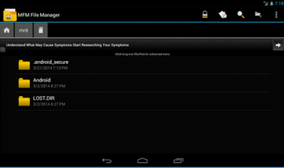 Capture d'écran de l'application MaxExplorer - #3