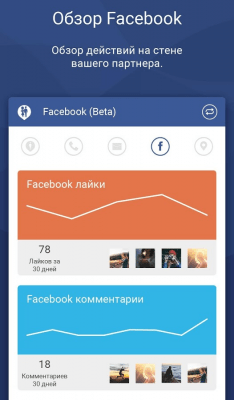 Capture d'écran de l'application Couple Tracker - Mobile monitor - #5