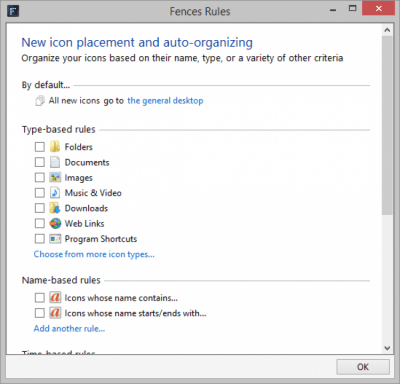 Capture d'écran de l'application Fences - #4