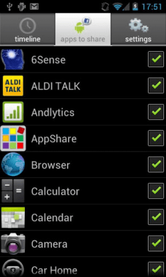 Capture d'écran de l'application AppTicker - #2