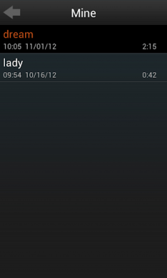 Capture d'écran de l'application MagicSinger - #5
