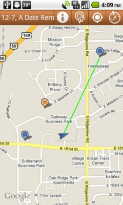 Capture d'écran de l'application OpenCaching - #5