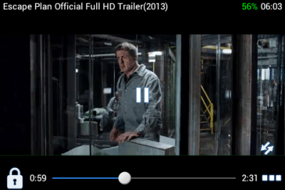 Capture d'écran de l'application Mega Player - #7