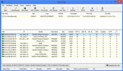 Capture d'écran de l'application Parser Cap - #1