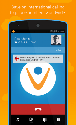 Capture d'écran de l'application Vonage Mobile Call Video Text - #4