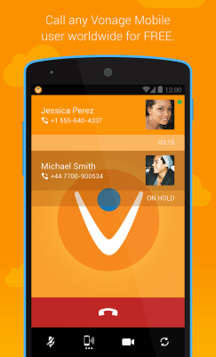 Capture d'écran de l'application Vonage Mobile Call Video Text - #5